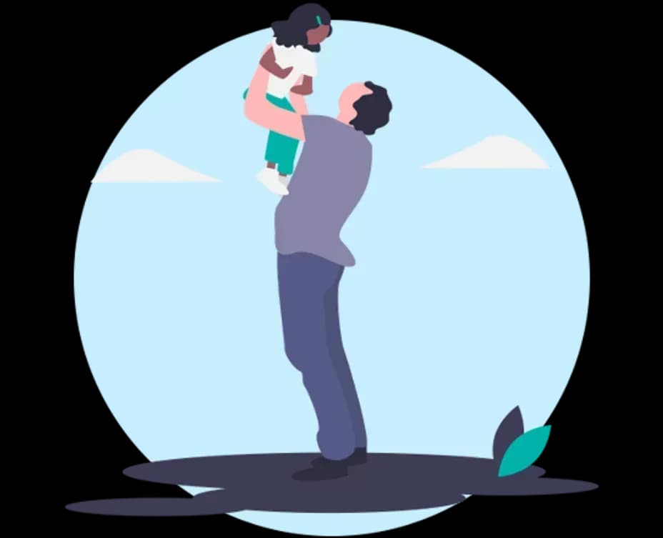 Inklings parent with child